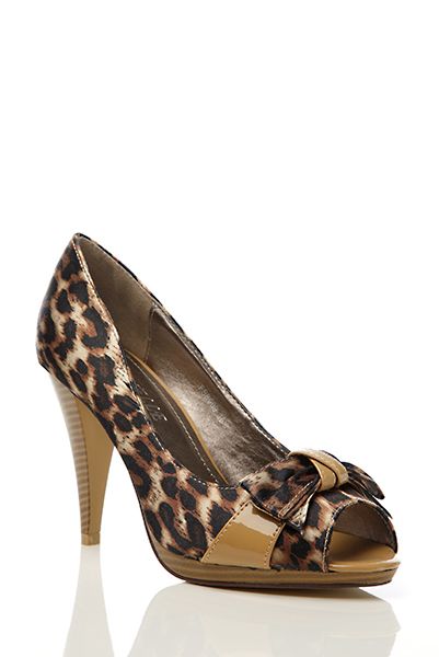 sapato feminino leopard