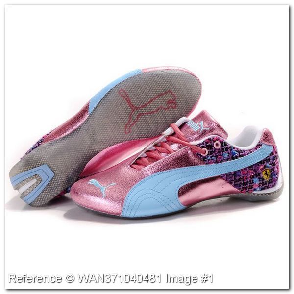 Puma Ferrari rosa e azul