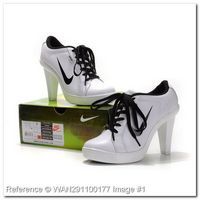 Nike High Heel Sneaker Boot Shoes